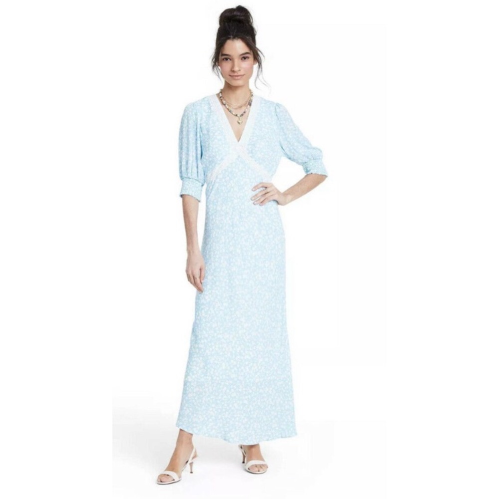 RIXO maxi dress